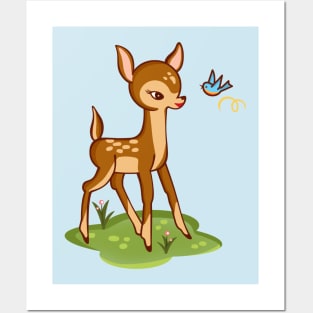 Fawn Posters and Art